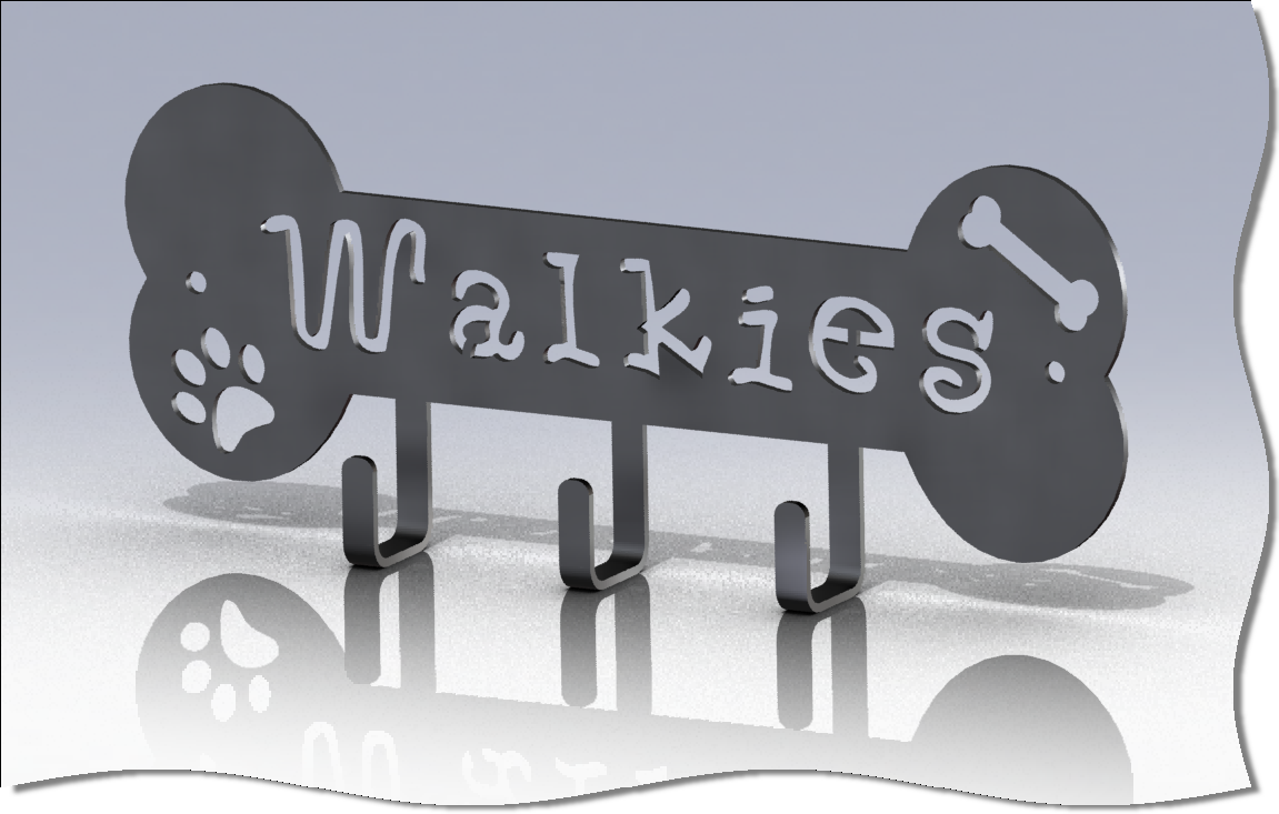 Walkies Bone Lead Hook